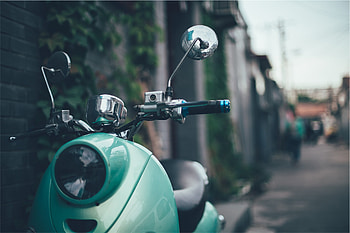 Motorcycles, Retro, Scooter, Mint, Moped, Vespa HD wallpaper