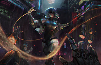 Cyberpunk Edgerunners Anime : Futuristic Night Cityscape, Anime, Cyberpunk: Edgerunners HD wallpaper