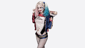 Harley Quinn Costume, harley-quinn, suicide-squad, movies, 2016-movies, two-toned-hair HD wallpaper