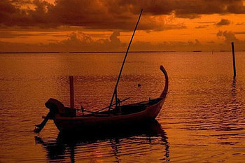 Boat in Lake, boat, cool, in lake HD wallpaper
