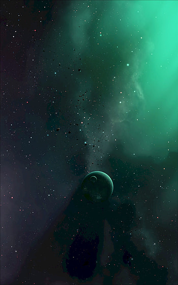 Planet, Universe, Stars, Galaxy, Open Space HD phone wallpaper