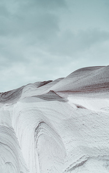 Nature, Wavy, Grey, Loose, Hill, Snowdrift, Hilly, Friable HD phone wallpaper