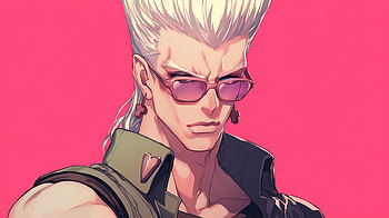 Jean Pierre Polnareff : Stylish Anime Icon, Anime, Jojo's Bizarre Adventure, Jean Pierre Polnareff, sunglasses, pink anime HD wallpaper