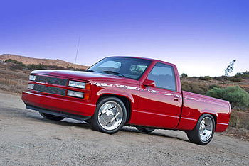 VAN-Lead, chevy, gm, truck, red HD wallpaper