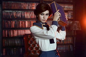Bioshock Infinite Elizabeth Cosplay, bioshock-infinite, games, pc-games, ps-games, xbox-games, cosplay, girls HD wallpaper