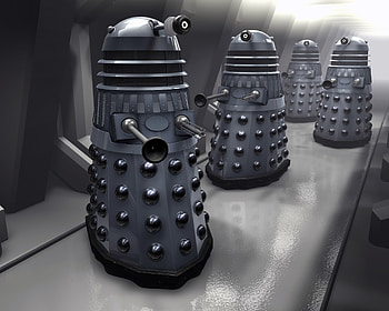 3D, Mechanism, Monster, Doctor Who HD wallpaper