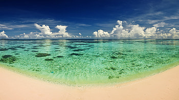 Landscape, Sea, Clouds HD wallpaper