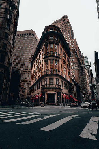 Cities, Architecture, Cars, City, Building, Street HD phone wallpaper