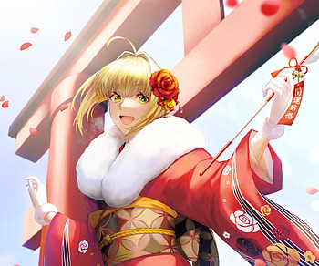 Saber (Fate Series), Anime, Fate/extra HD wallpaper