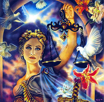 Goddess, flowers, birds, fantasy HD wallpaper