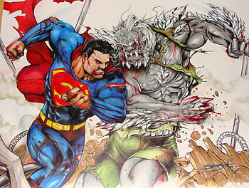 Superman vs Doomsday, superman, doosmday, the death of superman HD wallpaper