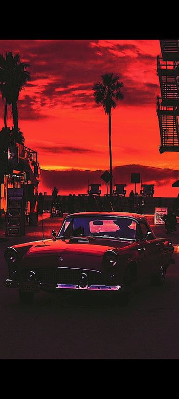 Coche clásico, cielo, clasico HD phone wallpaper
