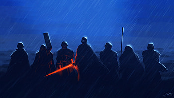 Kylo Ren, dark, artwork, Star Wars HD wallpaper