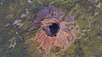 Vesuvio, Low orbit tourist, Italy HD wallpaper