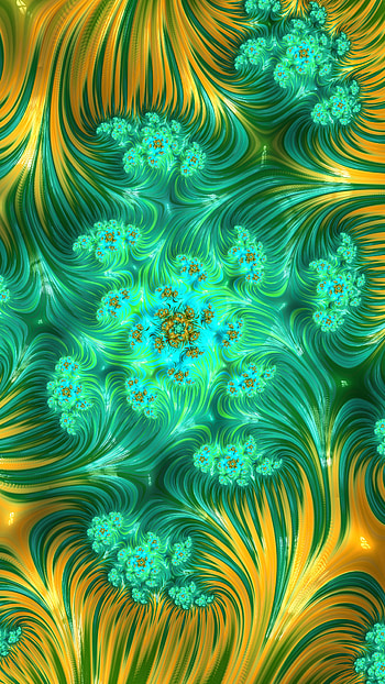 Fractal Art Trippy Psychedelic Background for Smart, green, colors, psychedelic, trippy, Abstract, fractal, abstract green HD phone wallpaper