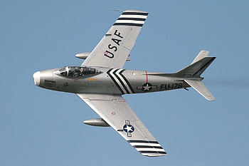 North American F-86 Sabre, us air force, usaf, korean war, united states air force HD wallpaper