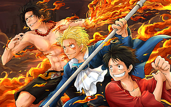 Sabo and Portgas D. Ace, Monkey D. Luffy HD wallpaper