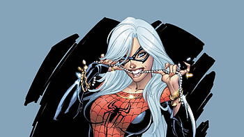illustration, Marvel Comics, Black Cat (character), Costumes, J. Scott HD wallpaper
