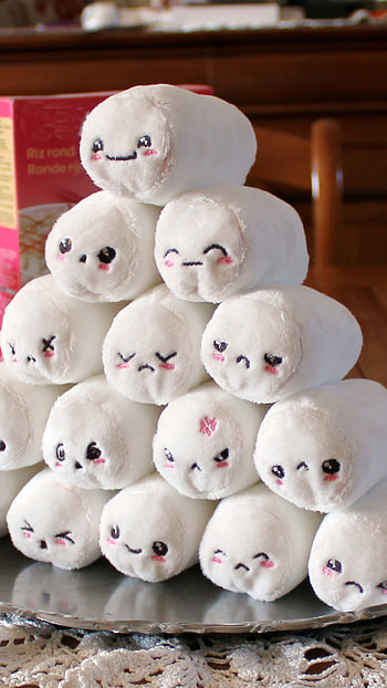 Emoji, Marshmallow HD phone wallpaper