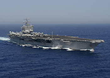 uss enterprise cvn-65, aircraft carrier, ocean atlantic HD wallpaper