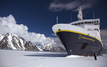 Arctic Travel, ship, Snow, polar, nature, ice HD wallpaper