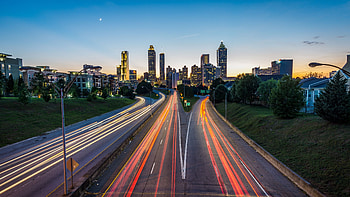 Atlanta Skyline, , High-definition , Cityscapes HD wallpaper