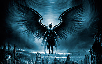 Dark Angels Guru , angel, artist, artwork, digital-art, wings HD wallpaper