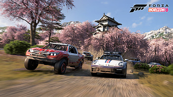 Forza Horizon 6 — Cherry Blossom Rally, Video Game, Sports Car HD wallpaper