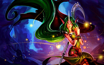 Fantasy girl, magic, elf, fantasy, woman HD wallpaper