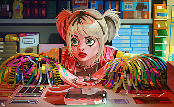 Birds Of Prey Harley Quinn, birds-of-prey, movies, 2020-movies, harley-quinn, artwork, superheroes HD wallpaper