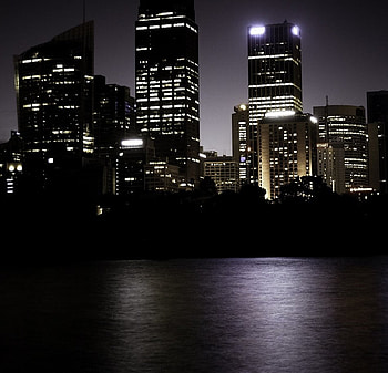In The City, buildings, architecture HD wallpaper