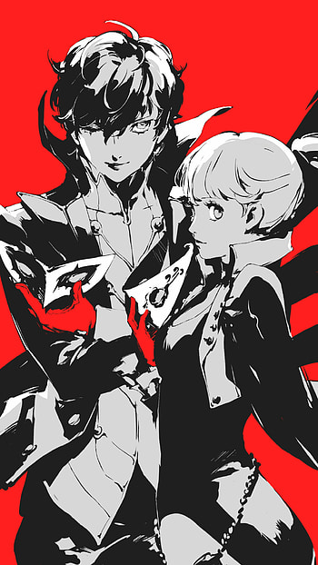 Persona 5 Royal: Joker & Kasumi Dynamic , Akira Kurusu, video game HD phone wallpaper