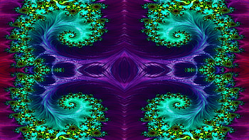 Trippy Psychedelic Fractal, trippy, psychedelic, aesthetic, purple, Abstract, fractal, abstract purple HD wallpaper
