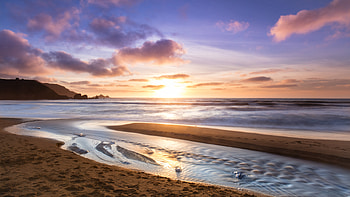 Ocean Waves , waves, ocean, beach, nature HD wallpaper