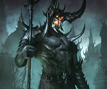 Guardian Demon, dark, demon HD wallpaper