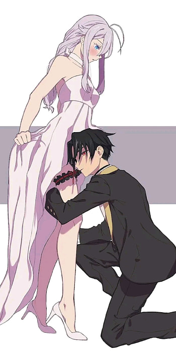 Shin and lena, love, anime HD phone wallpaper