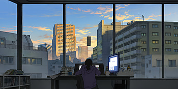 Ayumu Fujino, movie, Anime, Look Back, Ayumu Fujino HD wallpaper