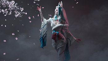 League Of Legends Spirit Blossom Ahri Cospay , ahri, league-of-legends, games, cosplay, deviantart HD wallpaper
