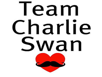 Team Chairle Swan, charlie swan, twilight, twilight saga HD wallpaper