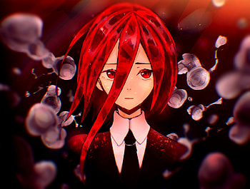 Art, curious, Cinnabar, Houseki no kuni HD wallpaper
