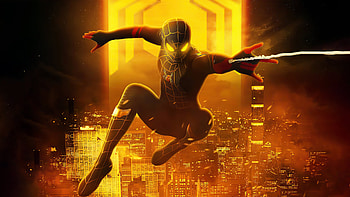 Spiderman Black And Gold Suit Look , spiderman, superheroes, artist, artwork, digital-art HD wallpaper