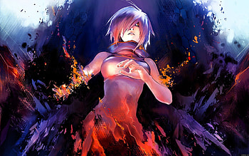 Dissolving Woman Fate stay Night Fan Art, anime, fan art, red hair, girl, fate stay night HD wallpaper