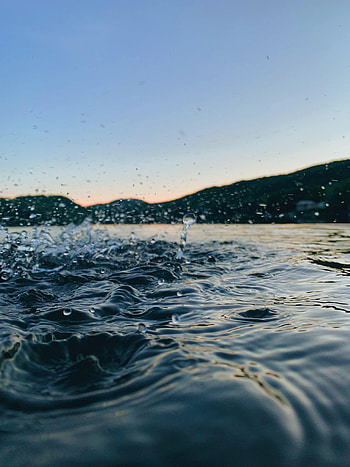 Nature, Water, Waves, Drops, Spray HD phone wallpaper