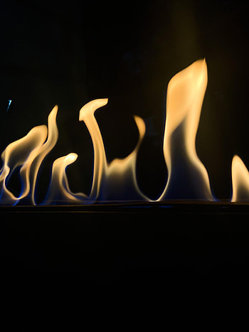Fire, Dark, Flame HD phone wallpaper