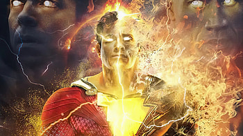 Shazam And Black Adam, shazam, black-adam, superheroes, artist, artwork, digital-art HD wallpaper