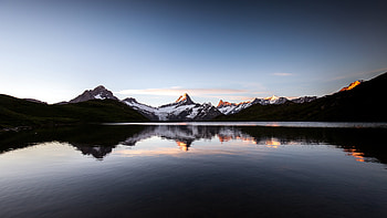 Lake Bachalpsee Scenery HD wallpaper