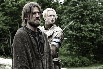 Jaime Lannister, Brienne Of Tarth, Tv Show, Game Of Thrones, Gwendoline Christie, Nikolaj Coster Waldau HD wallpaper