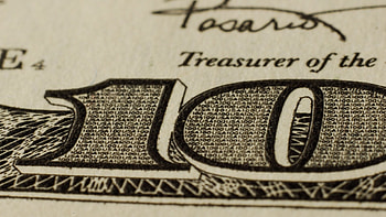 Miscellanea, Miscellaneous, Figure, Paper, Numeral, Banknote, Dollar, Bill, Ten HD wallpaper