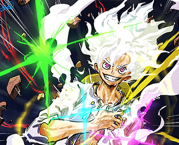 Monkey D. Luffy Gear 5, Anime, One Piece, Monkey D. Luffy, Gear 5 (One Piece) HD wallpaper