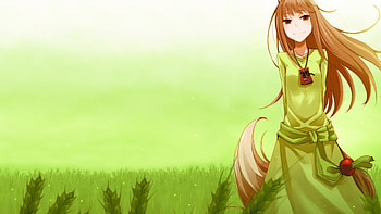 Spice and Wolf, Anime , Holo and Lawrence, Anime series HD wallpaper